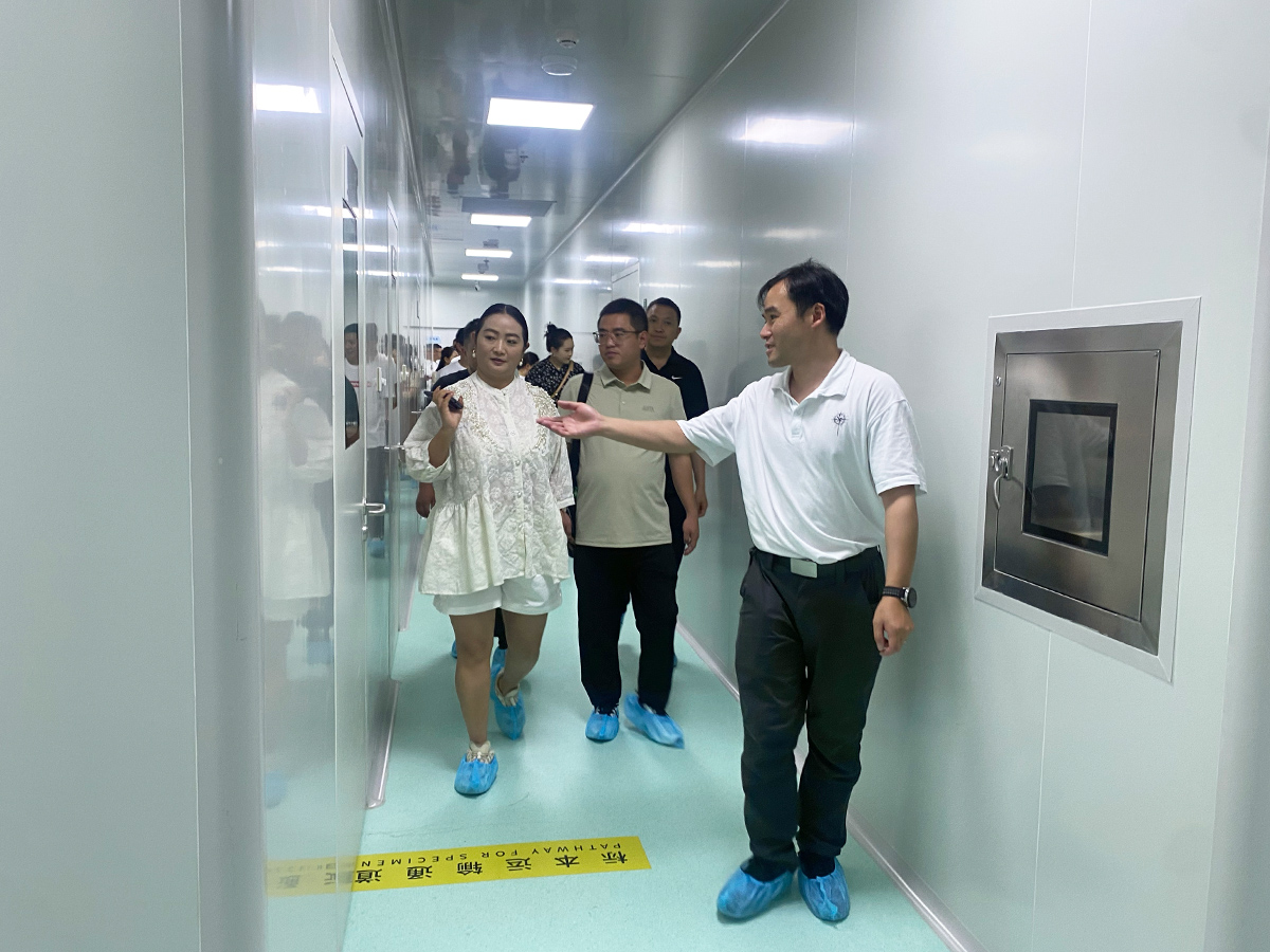 培训部学员在民生药业参观学习
