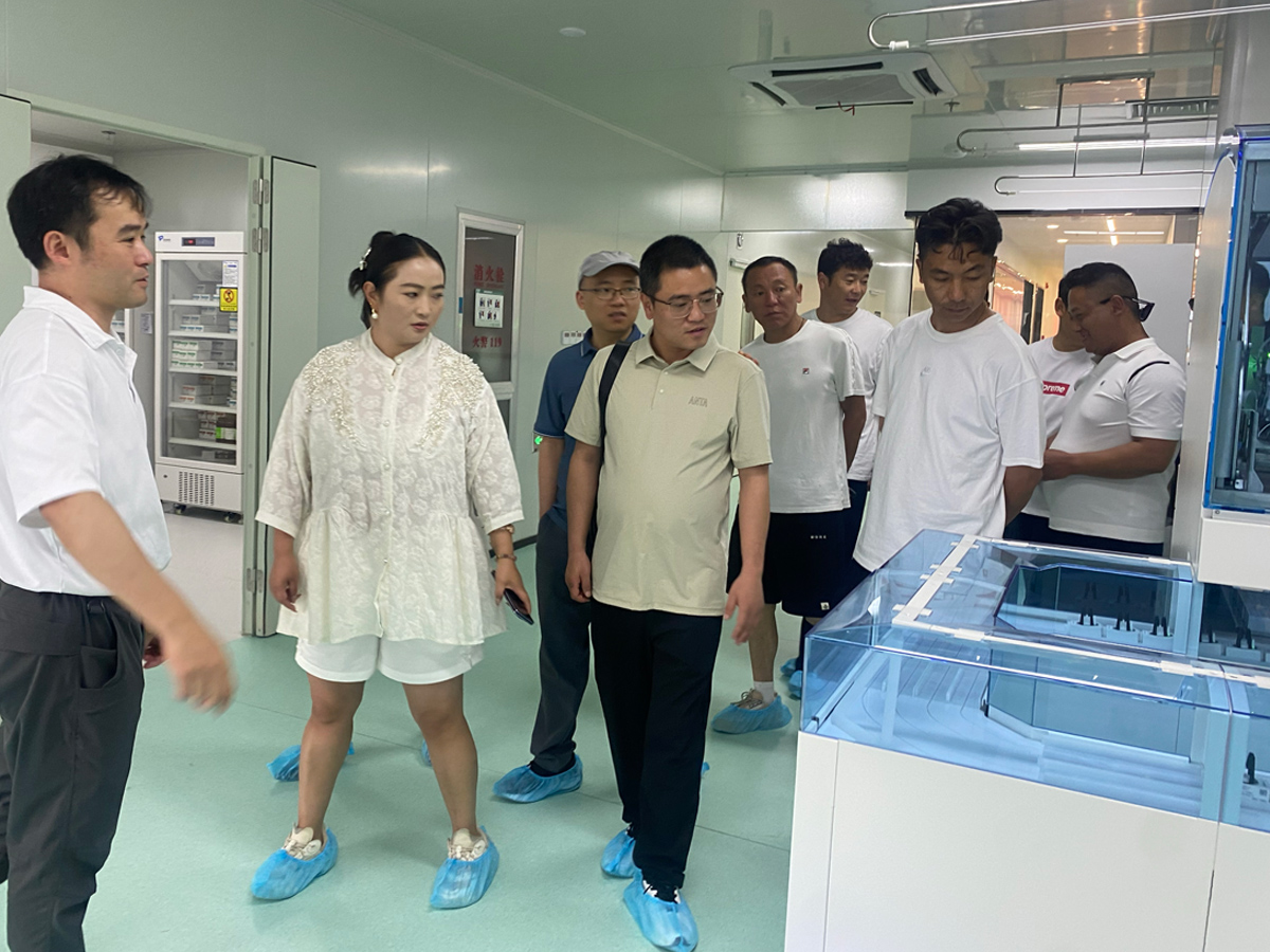 培训部学员在民生药业参观学习